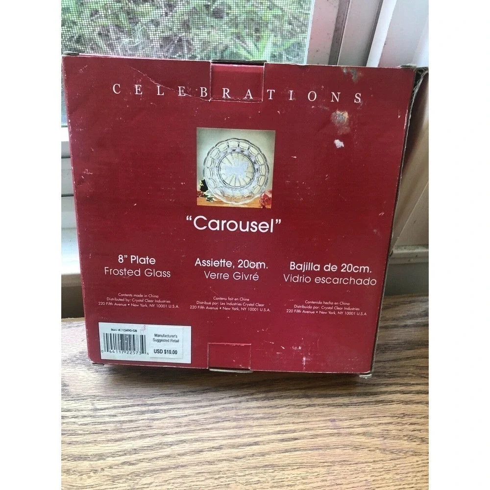 New Celebrations carousel plate